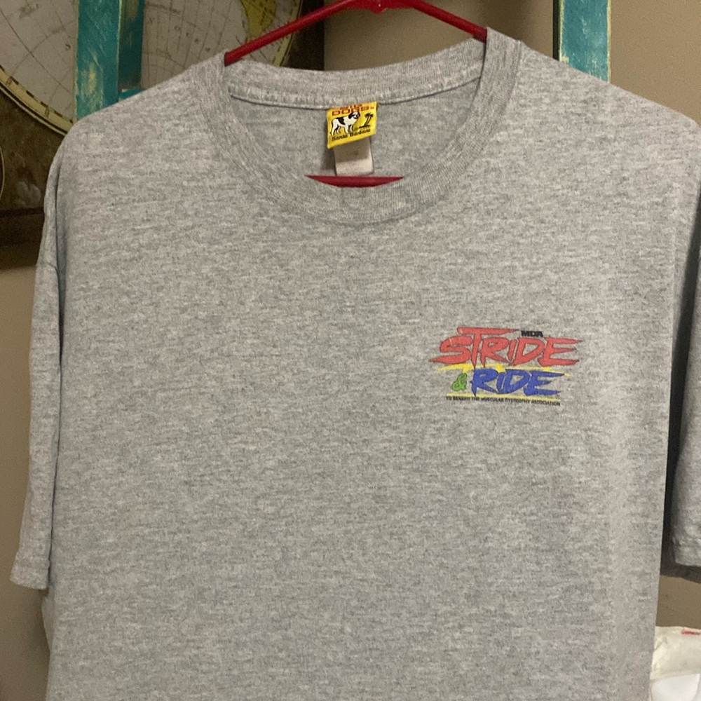 Vintage big dog t shirt benefit for muscular dystrophy association men’s large